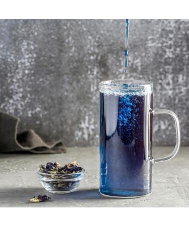 Herbal Magic's Pure & Natural Butterfly Pea Flower Powder Blue Matcha Caffeine-Free Blue Flower Tea Powder Sparkle your smoothies baking cuisines - 100g (100 g - Pack of 1) - Buy Online on GoSupps.com