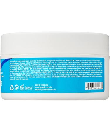 -LOWELL- Masque haut impact Mirtili -240 g- il prot ge et entretient la vitalit des cheveux avec douceur hydratation et beaucoup de brillance. - Buy Online on GoSupps.com