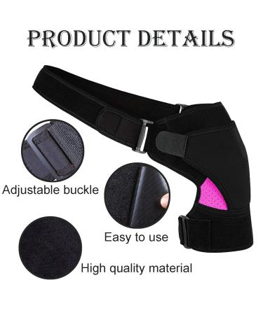 Adjustable Shoulder Support Brace for Women and Men - Rotatable Sleeve for Shoulder Pain Relief | YSFVNP - Buy Online on GoSupps.com