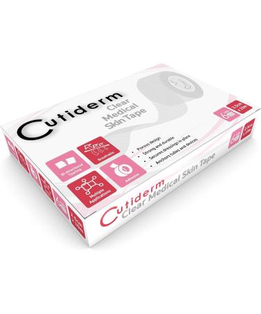 Buy Hypoallergenic Medical Surgical Bandage Tape - Transparent Book Plaster 2.5cm x 10m 6 Rolls for First Aid | International Shipping Available - Buy Online on GoSupps.com