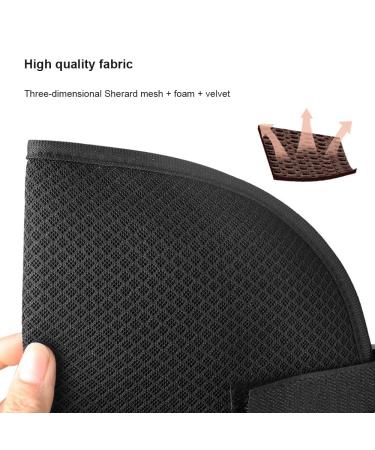 DZOZO Arm Sling - Adjustable Universal Shoulder Immobilizer with Breathable Support Brace - Black - Buy Online on GoSupps.com