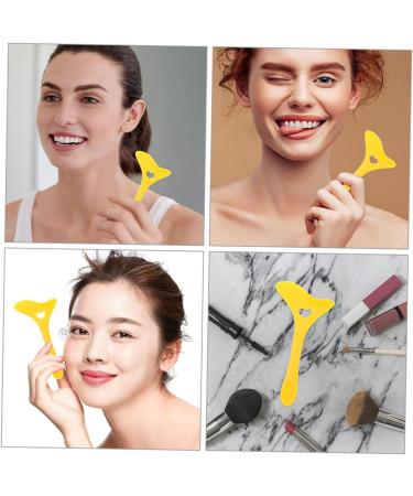 Housoutil Lower Eyeliner Stamp Tool 2 Pcs Eyelash Stamp Bottom Lash Stamp Tool for Makeup Lower Lash Stamp Tool Eyeliner Face 12.00X6.00X0.50CM - Buy Online on GoSupps.com