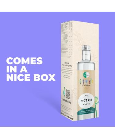 GO - Keto MCT Oil 500ML | Premium C8/C10 Coconut Oil for Keto Diet Vegan Bulletproof Coffee & Keto Shake - Buy Online on GoSupps.com