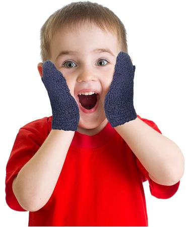 6 Pairs Kids Magic Stretch Mittens - Toddler Thermal Winter Gloves for Boys Girls 1-4 Years - Buy Online on GoSupps.com