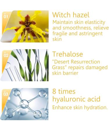 Vitamin C Serum for Face Hydrate and Firm Skin Moisturizing Vitamin E Smoothing Dry/Sensitive Skin Dull and Dry Skin Face Serum for Women 25 Ampoules - Buy Online on GoSupps.com