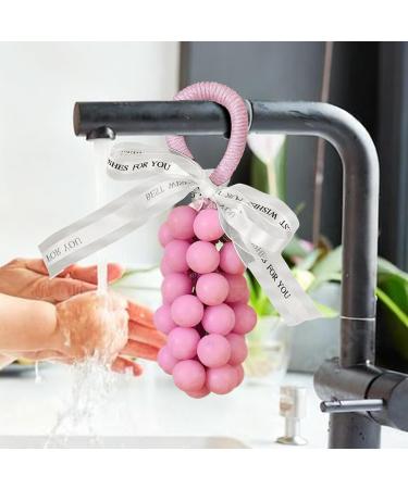 Grape soap: moisturizing scented bar 220g rope-shaped natural soap aromatherapy skin cleanser nourishing bath gel for hands and feet foaming formula | - Buy Online on GoSupps.com