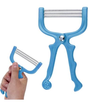 2-Piece Facial Hair Remover Handheld Spring Beauty Epilator Tool - Random Color - Buy Online on GoSupps.com