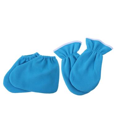 4pi ces De Paraffine Hydratants Pour Soins Des Mains Et Spa Confort Et Chaleur Effet Nourrissant Bleu