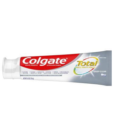 Colgate Total Toothpaste with Stannous Fluoride and Zinc - Sensitivity Relief and Cavity Protection - 4.8oz (Pack of 2) - Buy Online on GoSupps.com
