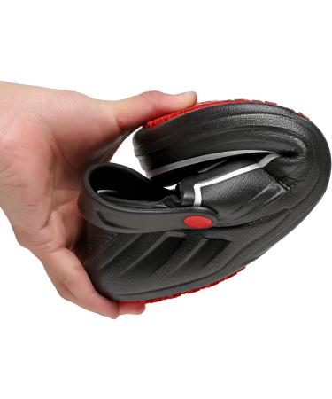 Baiderly Unisex Water Resistant Safty Work Shoes - Non Slip Kitchen Chef Clogs - Buy Online on GoSupps.com