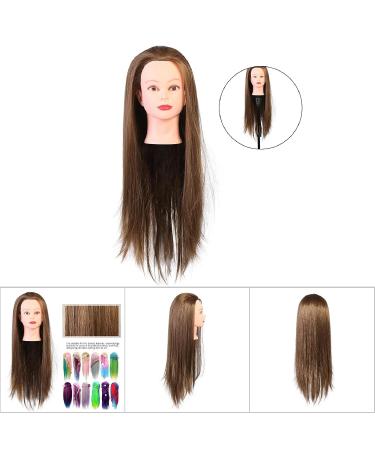 Practice Head for Hair Styling | Realistic Hairdresser Doll for Salons - Ideal for Beauticians (Gold) - Buy Online on GoSupps.com