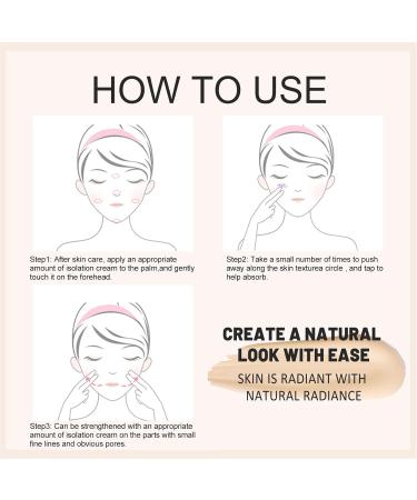 CC Cream Base de Maquillage Anti-cernes claircissant la Peau Hydratante D licate Respirante pour le Maquillage Cr me Correctrice de Couleur Base de Couverture Compl te (Ton de peau ordinaire) - Buy Online on GoSupps.com