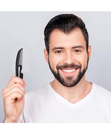 3-Piece Folding Beard and Mustache Comb Set for Men - Compact Pocket Comb for Everyday Grooming and Hair Care - Buy Online on GoSupps.com