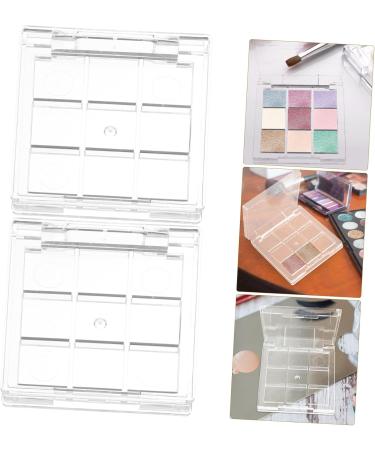 FOYTOKI 2pcs Blush for Cheeks Highlighter Sub Packing Took Eyeshadow Case Make up Travel Makeup Palette - Buy Online on GoSupps.com