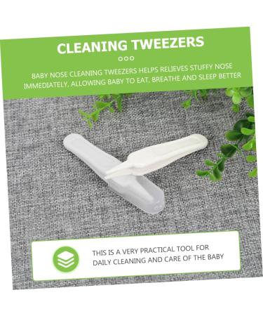 SECFOU 5pcs Baby Navel & Nose Cleaner Clip Tweezers Set - Ear Cleaning Gadgets - Buy Online on GoSupps.com