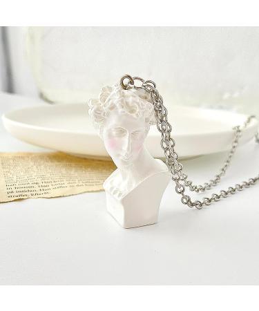 Oralgos Fashionable Sculptural Necklace | Unique Statement Jewelry for Women & Girls | Stylish Sweater Chain - Buy Online on GoSupps.com