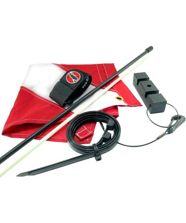 Dive Flag Mounting Kit for Spearfishing, Snorkeling, Scuba Diving - Complete Tools for Buoy and Float Attachment | Ideal for Freediving and Water Sports - Buy Online on GoSupps.com