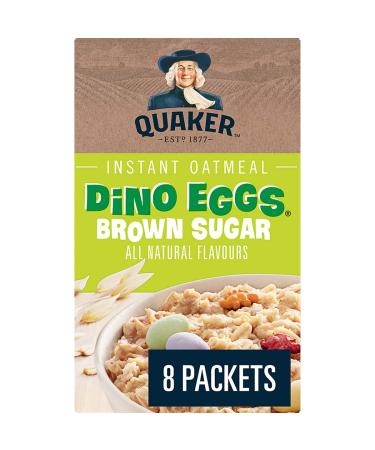 Quaker Dino Eggs Instant Oatmeal 8 Packets 304g Dino Eggs 304 g (Pack of 1)