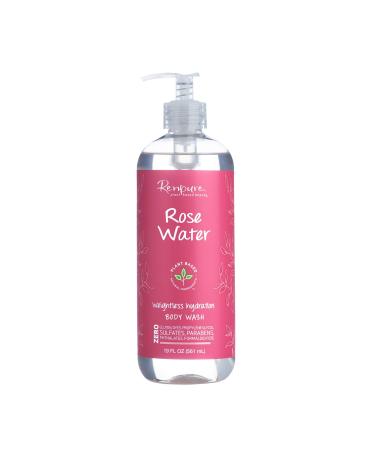 Renpure Rose Water Weightless Hydration Body Wash 19 fl oz (561 ml)