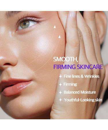 Daily Retinol Peptide Anti-Aging Korea Skin Care Youthful Set Powerful Wrinkle Reduction & Skin Elasticity Boost with Retinol, Peptides, Ceramide & Panthenol-| Fast Absorbing - Buy Online on GoSupps.com