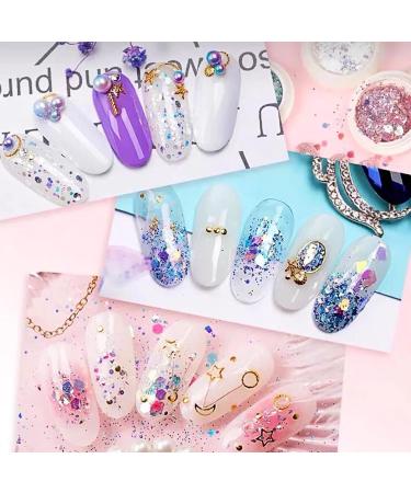 Fingertoys Dual-Ended Polygel Brush - 2-in-1 Nail Design Tool for Acrylic & UV Gel Extensions (Violet & Pink) - Buy Online on GoSupps.com