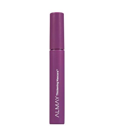 Almay Thickening Mascara with Aloe and Vitamin B5 - Blackest Black 0.26 Fl Oz (Pack of 2) | Hypoallergenic, Cruelty-Free, Ophthalmologist Tested, Fragrance-Free - Buy Online on GoSupps.com