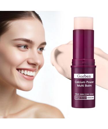 Axnzp 2 Pcs Calcium Multi Balm Stick Anti Wrinkle Calcium Balm Anti-aging Firming & Sagging Wrinkle Care Collagen Face Eye Treatment Balm. - Buy Online on GoSupps.com