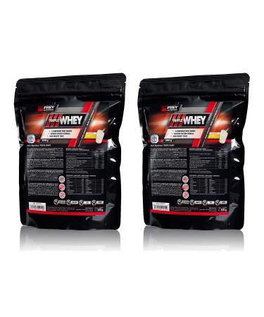 Frey Nutrition Triple Whey 2 x 500g bag 2 pack Vanilla Vanilla 2 x 500 g bag