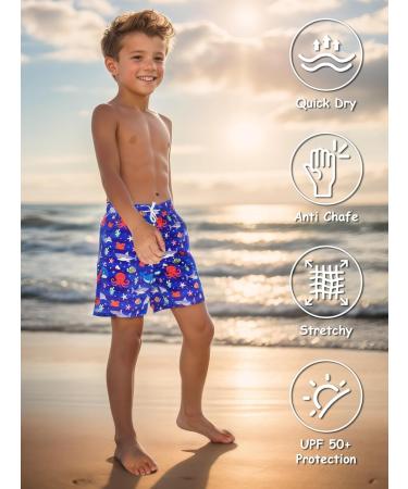 Summshall Boys Swimming Shorts - Quick-Drying 2 in 1 Swim Trunks with Compression Inner Trousers | International Shipping Available - Buy Online on GoSupps.com