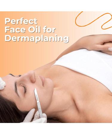 Brookethorne Naturals Gua Sha Oil | 100% Natural Hydrating Facial Oil with Jojoba Rosehip & Argan | Firm & Restore Radiance | Ideal for Gua Sha Massage & Dermaplaning - Buy Online on GoSupps.com