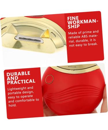 BIUDECO 1 Set Electric Manicure Cuticle Nail File Electric Nail Trimmer Automatic Nail Fingernail Electric Fingernail Clippers Electric Nail Nail Kit Scissors Baby Abs Charge 8x8cm Red - Buy Online on GoSupps.com