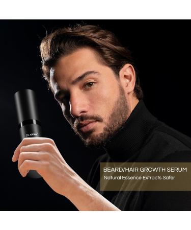 Dr.roller Beard Growth Kit Derma Roller 1mm and Beard Growth Oil 30ml Derma Roller for Hair Growth Microneedling Beard Roller Beard Oil Stimulate Beard and Hair Regrowth - Buy Online on GoSupps.com