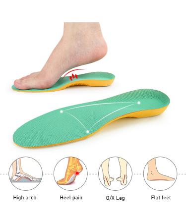 Kids Orthotic Insoles - Flat Feet Inserts for Moderate Arch Support | Comfort Shoe Inserts for Children XL (3Y-4.5Y) - International Shipping Available - Buy Online on GoSupps.com