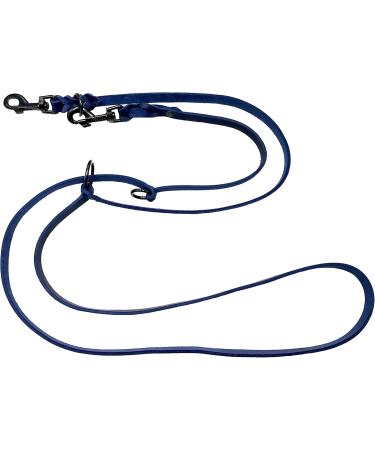 Double Lined Dog Leash for Small & Large Dogs - Adjustable 2m Navy Blue - Best for Comfort & Control - Buy Online on GoSupps.com