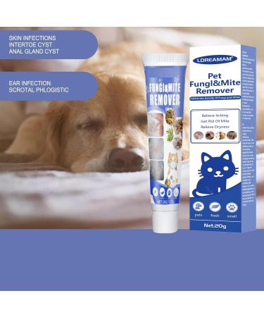Dog Anti Mite Cream | Pet Mite Repellent & Itch Relief | Safe & Effective 20G Solution - Buy Online on GoSupps.com