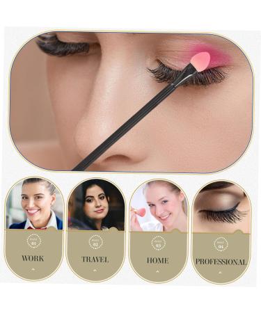 Mikinona 30pcs Disposable Eye Shadow Stick Double Ended Makeup Brush Eyeshadow Makeup Eye Shade Tool Plastic - Buy Online on GoSupps.com