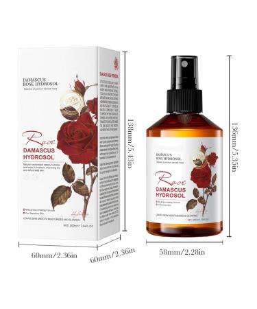 Hydrating Rose Water Face Mist Spray for Face & Hair - Rosewater Facial Toner for Refreshing Conditioning Soothing Moisturizing Nourishing Daily Moisturizing Facial Mist for Dry & Sensitive Skin - Buy Online on GoSupps.com