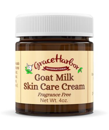 YSKWA Goat Milk Skin Care Cream Fragrance Free 4 Oz Jar