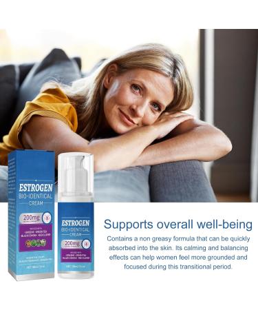 Buy Female Menopause Cream - Alleviate Symptoms & Enjoy Relaxing Years | Bioidentical Cream for Women - 100ml - Buy Online on GoSupps.com