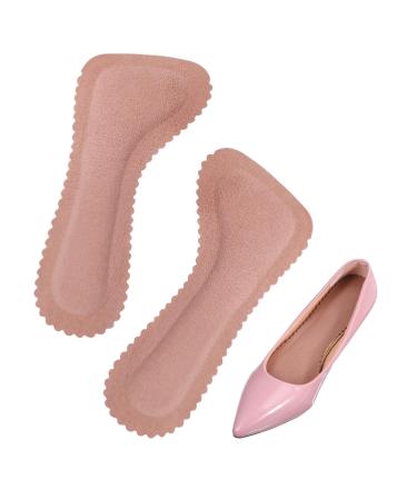 Ultnice 1 pair of non -slip shoe pads slipproof sticker high heel shoe sole protection glue sole protection handles (pink) pink 20 x 8.5 cm
