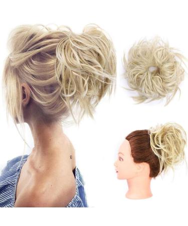 Hair part dutt hair tie untidy ponytail with elastic rubber band for updos art hair-extrensions scrunchy ponytail hair part for women