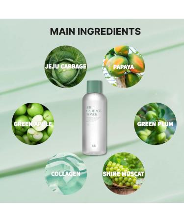 TNTN MOM'S Vegan Jeju Cabbage Toner Lotion | Anti-Aging Collagen Organic Fragrance-Free Soothing Skincare | Lightweight & Calming Care for All Skin Types - Buy Online on GoSupps.com