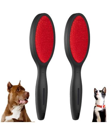 Lint Brush, Lint Remover for Clothes, Pet Hair Remover Lint Brushes for Clothes, Reusable 2-Pack Fur Remover Cat Dog Hair Remover Pet Hair Remover for Couch Clothing Furniture 2 Pack