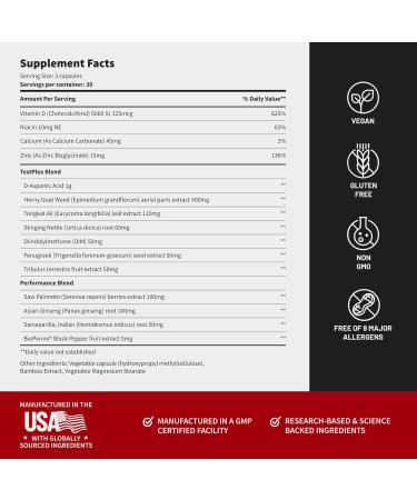 Snap Supplements Big Boy Bundle, Includes Prostate Health with Saw Palmetto for Men, Testo Booster for Men & Nitric Oxide Booster, 90 Capsules Each 270 Count (Pack of 1) - Buy Online on GoSupps.com