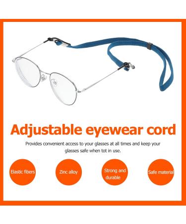 Adjustable Glasses Straps - 4 Pack Anti-Slip Eyewear Bands & Cords for Sports Glasses - Portable Nylon Holders - Buy Online on GoSupps.com