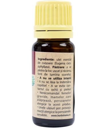 Clove Essential Oil (Eugena caryophyllata) 100% Pure Without Addition 10 ml - Buy Online on GoSupps.com