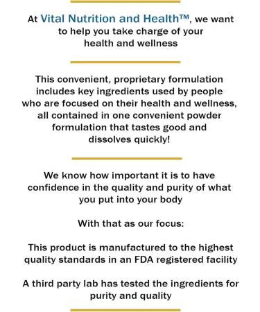 Vital Nutrition and Health All-in-One Powder: Protein Collagen Creatine Resveratrol Spermidine Hyaluronic Acid CoQ10 + Key Vitamins - Buy Online on GoSupps.com