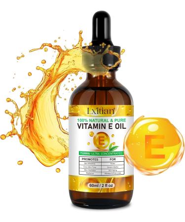 Vitamine E Huile Huile De Vitamine E 75 000 Ui 100% Naturel vitamine e Liquide Pure pour le Visage les Cheveux les Ongles et la Peau Anti- ge et Anti-rides Pour les Cicatrices et les Vergetures - Buy Online on GoSupps.com