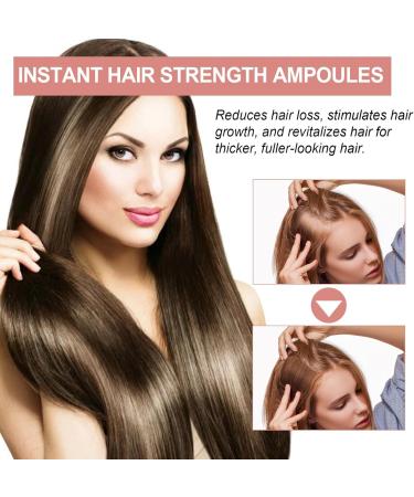 Hair Growth Serum Deep Nourishing Oil Ampoules Set for Thinning Hair Natural Hair Loss Treatment for Women Men Thinning Hair Repair Scalp Hydration Strengthening Repair for Damaged Hair (1PCS) - Buy Online on GoSupps.com