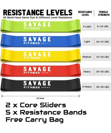 Shop Resistance Bands & Core Sliders | Home Gym Workout Equipment for Glutes & Legs - International Shipping Available - Buy Online on GoSupps.com
